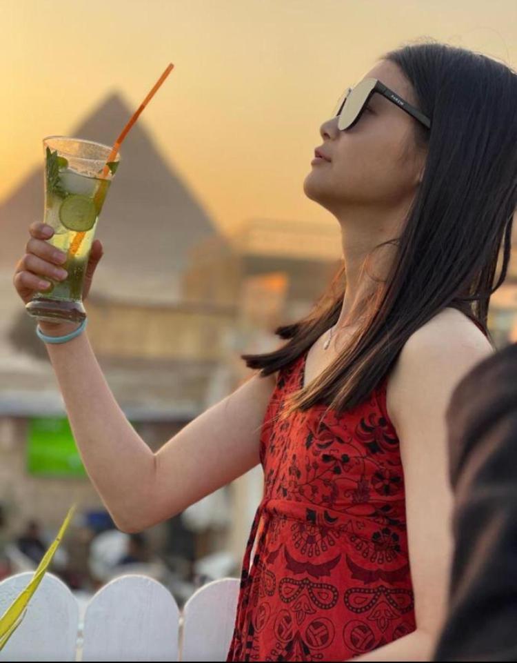Queen Cleopatra View Hotel Kafrat al Jabal Bagian luar foto