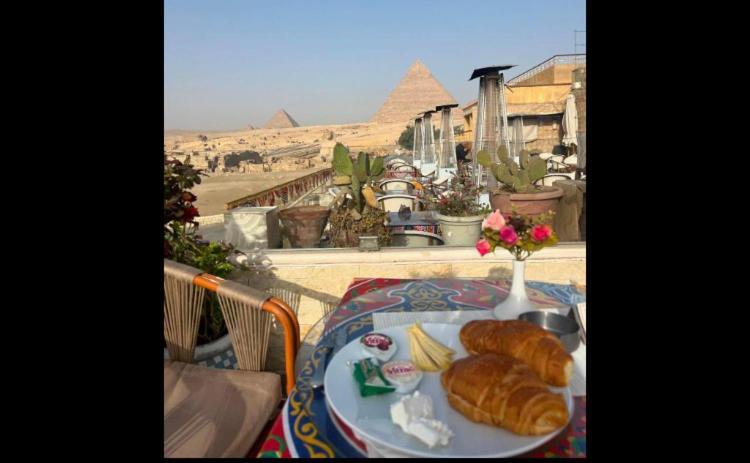 Queen Cleopatra View Hotel Kafrat al Jabal Bagian luar foto